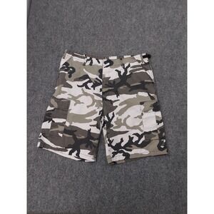 Rothco Camo Military Shorts Mens XL Regular Brown Black Cargo BDU Tactical Army